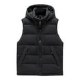 thumbnail image 3 of LIBRCLO Puffer Vest for Women Hooded Thickened Sleeveless Jacket Winter Warm Down Alternative Coat, 3 of 3