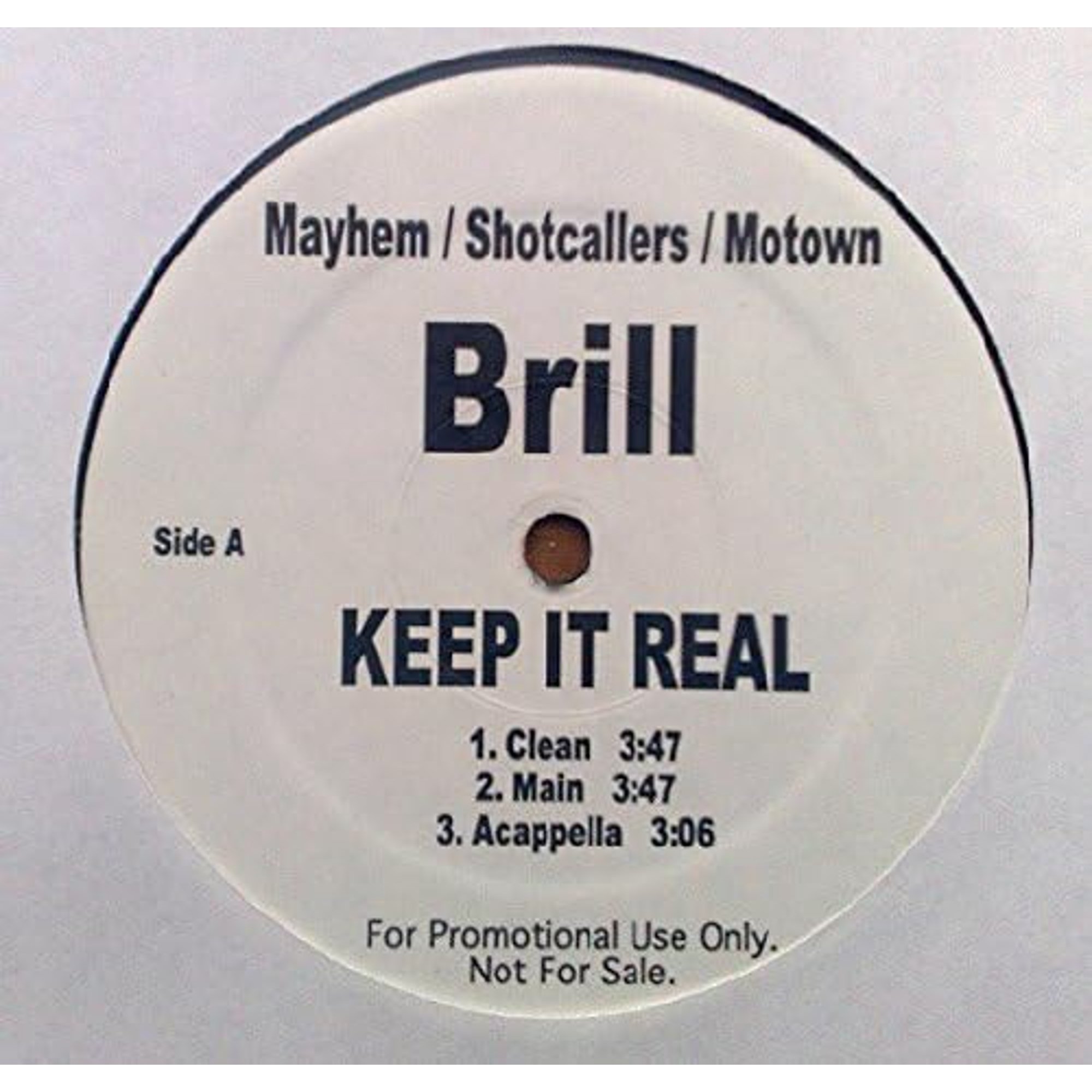 BRILL- I ve Been Real - vinyl record