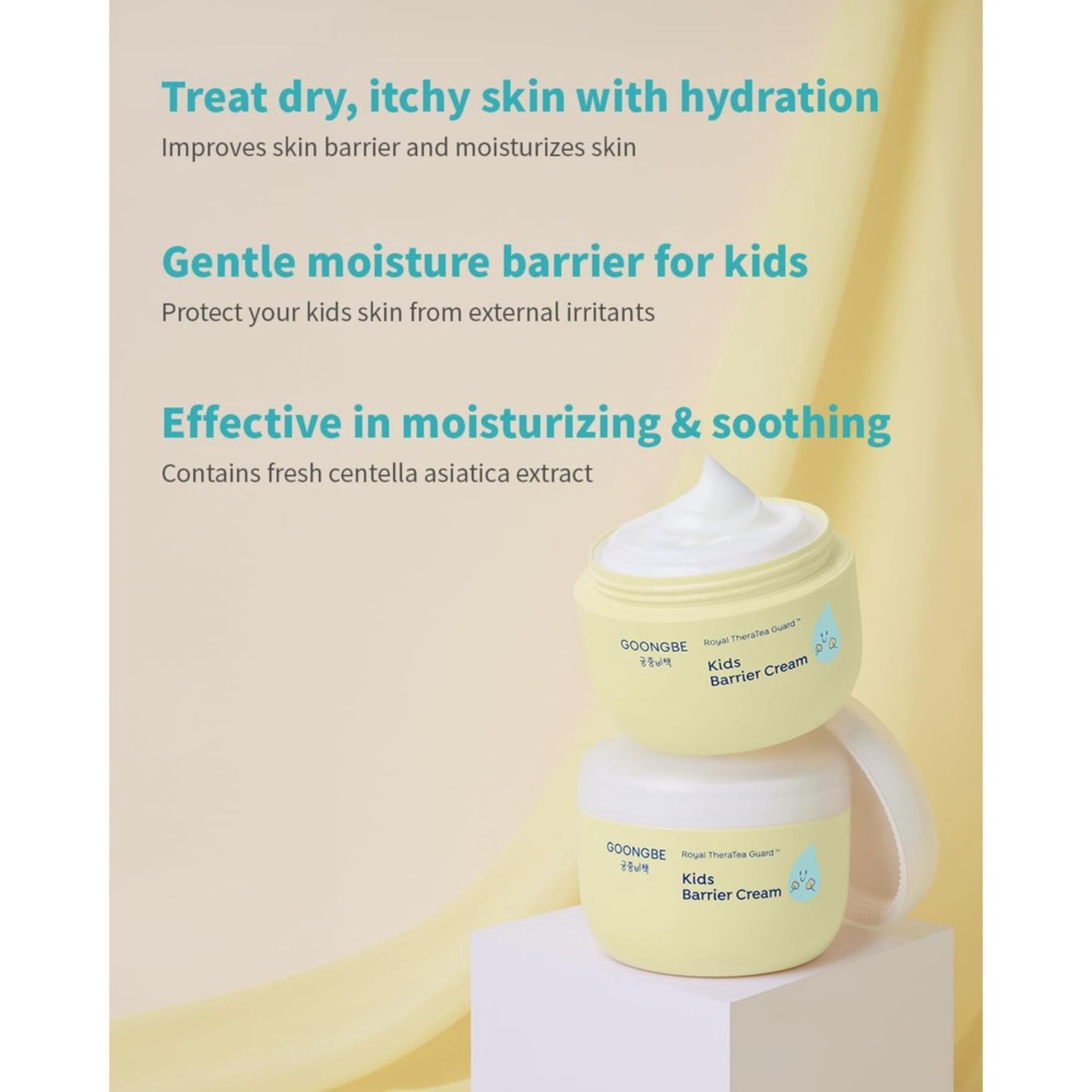 GOONGBE Kids Barrier Cream 180 ml – Intensive Moisture & Skin Protection