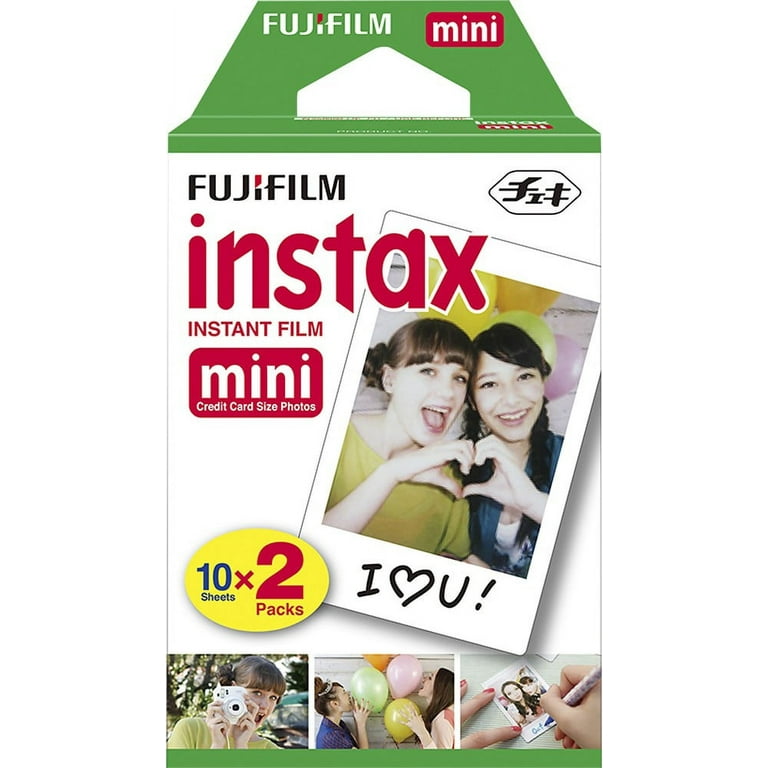 Fujifilm INSTAX Mini 9 Instant Film 10 Pack 100 SHEETS (White) For