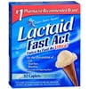 LACTAID Fast Act Caplets 32 Caplets (Pack of 2)