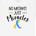 thumbnail image 4 of Inktastic No Mistakes, Just Miracles Down Syndrome Awareness Boys or Girls Baby Bodysuit, 4 of 5