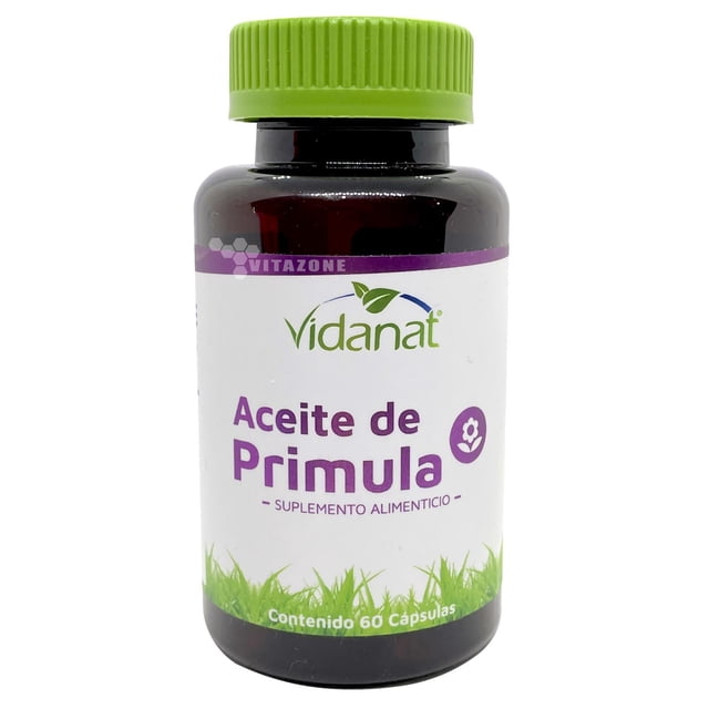 Aceite de PrÃmula 60 cápsulas Vidanat Vidanat VDTPRIMULA