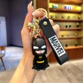 thumbnail image 1 of Bandai-Llavero de superhéroe de Los Vengadores para niños, llaveros de figuras de Batman, Iron Man, Marvel Legends, decoración colgante, juguetes, regalos qiuyongming unisex, 1 of 2
