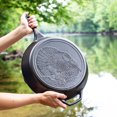 thumbnail image 2 of Lodge Wildlife Series™ 13.25 Inch Cast Iron Turkey Skillet, 2 of 5