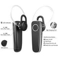 thumbnail image 4 of Bluetooth Earpiece, LUXMO Wireless Cell Phone Headset with Noise Canceling Mic Hands Free Earbud Car Driving Headphones for Business/Office/Driving/Truck Support iPhone/Android Cell Phones, 4 of 10