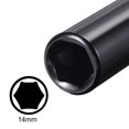 thumbnail image 3 of Uxcell 1/2" Drive by 14mm Deep Impact Socket, Heat-Treated CR-V Steel 3.15" Length, 6-Point Metric Sizes, 3 of 5