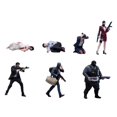 thumbnail image 2 of Figuras de ladrones pintadas a mano, figuras de diorama en miniatura, escena arquitectónica de tren de muñecas, modelo de escena de para accesori, 2 of 9
