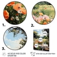 thumbnail image 3 of Designart "Food Picnics Painting Dot I" Food & Beverage Floater Framed Wall Art Living Room, 3 of 7