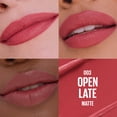 thumbnail image 3 of Maybelline Serum Lipstick, Matte Finish, Oil-Blend and Hyaluronic Acid, 003 Open Late, 0.12 oz, 3 of 11