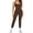 Coffee, variant on LELINTA Women's Yoga Ribbed One Piece Tank Tops Rompers Sleeveless Exercise Jumpsuit,up to size L