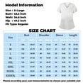 thumbnail image 2 of STAOEDU Women's V-Neck Knit Back Top, 2 of 3