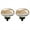 Light Orange Pigeon Egg Black Base, variant on BE-TOOL 2PCS Artificial Crystal Cabinet Exterior Knob Single Hole Door Handles for Cabinets Doors