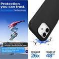 thumbnail image 3 of iPhone 17 Case Cover 3 Layer Rugged / Heavy Duty / Shockproof 6.1" Black, 3 of 6