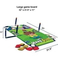thumbnail image 5 of KidzAdventure 2 in 1 Cornhole Set Game |2FT x 3FT Bean Bag Toss N Ring Toss Game Set | Best Kids and Family Outdoor Games for Yard, Beach and Lawn (Two Boards), 5 of 7