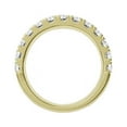 thumbnail image 3 of Unique Moments Lab Grown 1 Carat Round-Cut Diamond Wedding Band in 10K Yellow Gold, 3 of 5
