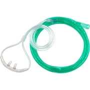 14Ft Salter Style High Flow Adult Oxygen Nasal Cannula with Safe 3-Channel Design, Standard Connector #16SOFT-HF-14