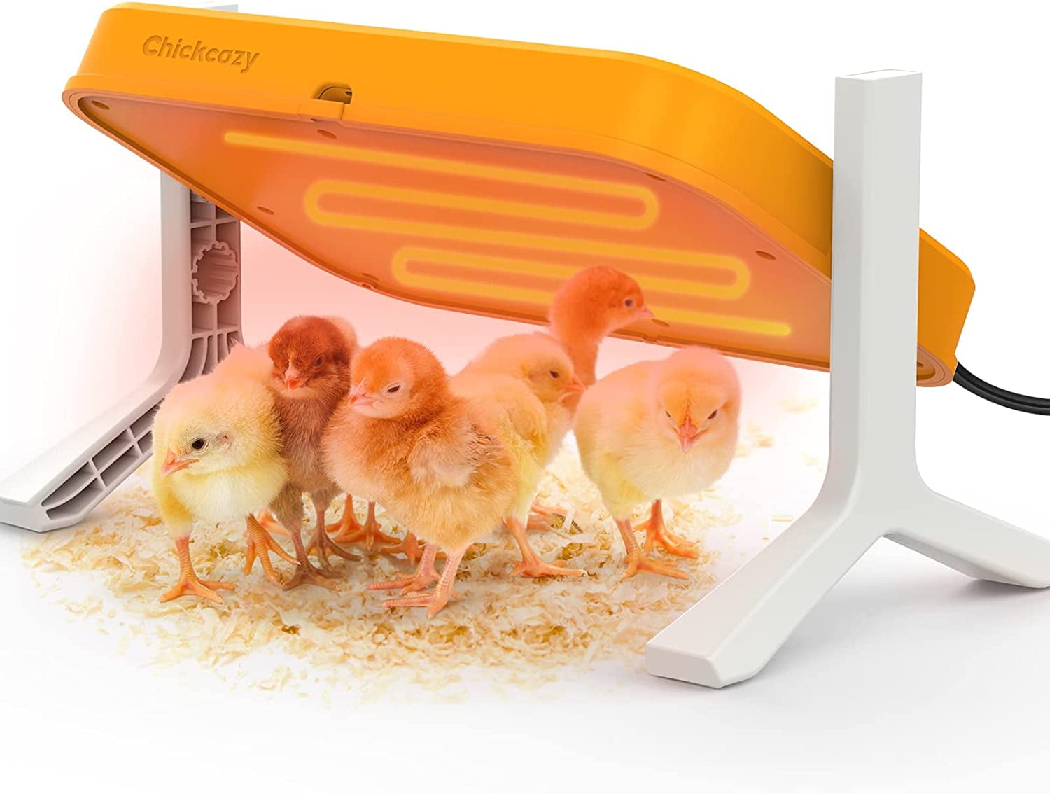 Chick Brooder Heating Plate with Adjustable Height and Angle, Chick