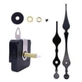 thumbnail image 1 of GROWTH TANK Clock Movement Mechanism Hands Wall Repair Tool Parts Silent Set DIY Black Pointer, 1 of 8