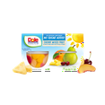 (4 Pack) Dole No Sugar Added Cherry Mixed Fruit Cups, 4 oz