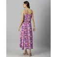 thumbnail image 5 of Moomaya Womens Printed Sleeveless Summer Dress, Shoulder Strap Casual Maxi Dress, 5 of 8