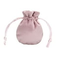 thumbnail image 4 of Organizador de joyas navideño con cordón - Bolsa de terciopelo para colgantes Rosa claro 65x85cm, 4 of 9