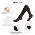 thumbnail image 5 of Lsque Cow Skulls Pattern Sport Compression Socks for Men & Women 15-20 mmHg Knee High Nurse Pregnant Running Medical and Travel Athletic, 5 of 6