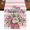White Light Pink Cherry Pink, variant on Table Runners 72 Inches Long Dress Scarves, Valentine's Day Farmhouse Kitchen Table Runner, Coffee Tablerunners, Pink Roses Flowers Stripes Rustic Beige 18x72 Inch
