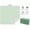 Green, variant on Picnic Beach Blanket, Family Mat, Portable Large Picnic Blankets for Travel, Hiking, Music Festival