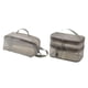 thumbnail image 1 of 2 piezas Bag de maquillaje de malla bolsita de doble capa multipropósito multipropósito con mango de maquillaje organizador de aseo para viaje de gris, 1 of 8