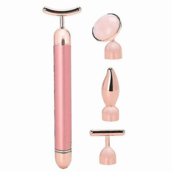 Limpiadores faciales HUOGUO Masajeador facial 4 en 1 con vibración