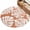 Terracotta, Orange, White, variant on Round Rugs 4Ft, Dark Green Monstera Deliciosa Round Area Rug Washable Indoor Throw Carpet, Summer Botanical Tropical Soft Non Slip Circle Rug for Kitchen Nursery Room Home Decor Aesthetic