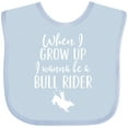 thumbnail image 3 of Inktastic Future Bull Rider Rodeo Boys Baby Bib, 3 of 4