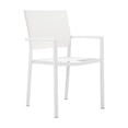 thumbnail image 6 of Pemberly Row Contemporary 17-piece Aluminum Patio Sofa Set in White, 6 of 12