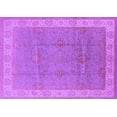 thumbnail image 1 of Ahgly Company Indoor Rectangle Oriental Purple Traditional Area Rugs, 6' x 9', 1 of 4