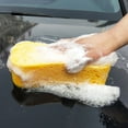 thumbnail image 4 of 2Pcs Car Wash Sponges, Car Cleaning Large Sponges, All Purpose Sponges for Cleaning, Easy Grip Thick Foam Scrubber, Giant Bone Sponge for Kitchen Bathroom Household Cleaning, 4 of 8