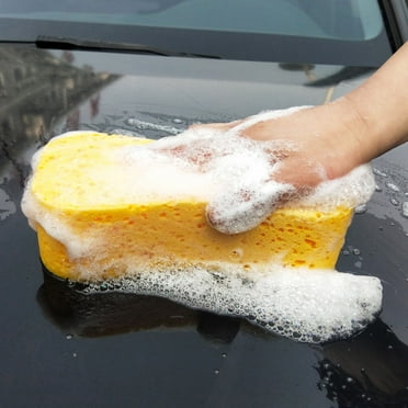Multicolour  Absorbent Wash Sponge,Car Large Wash Car Sponge -  Absorbent Cleaning Sponge Use for Household Clean Cars