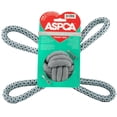 thumbnail image 2 of CHUANK Knotted Ball Looped Rope Dog Toy in Aqua, 2 of 2