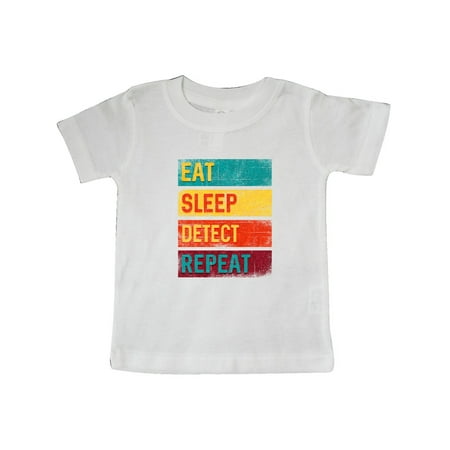 

Inktastic Metal Detecting Eat Sleep Detect Repeat Gift Baby Boy or Baby Girl T-Shirt