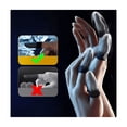 thumbnail image 2 of 6pzs Guantes Dedales Dedos Gamer Original Touch Profesional NEGRO GRIS, 2 of 5