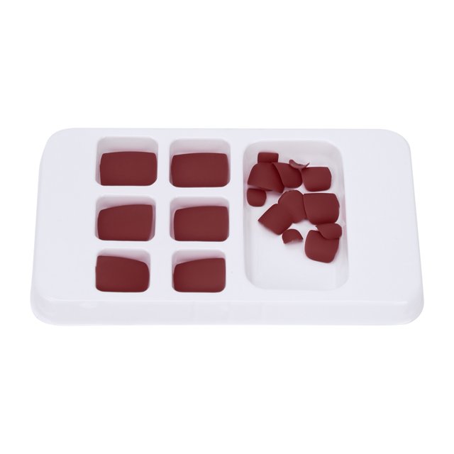 Brrnoo 24 Piezas de U?as Postizas de Color Sólido, Presione en Las U?as de los Pies, U?as Cortas Cua res Y Ni?as, 6 Colores(Brown) U?as postizas falsas Spptty Suministros de uñas