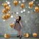 thumbnail image 5 of 100 Pieces 5 Inch Gold Metallic Balloons Decorative Latex Balloons For Birthday Wedding, 5 of 5