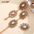 thumbnail image 5 of SUOSDEY Girls Chain Belts Kids Western Metal Chain Belt for Dress Skirts, 5 of 7