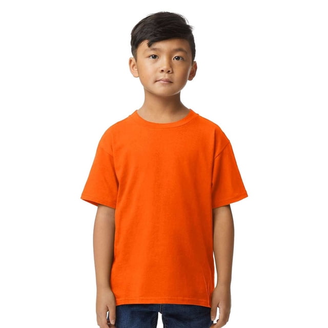 Gildan T-Shirt à Toucher Doux de Poids Moyen pour Garçons/filles