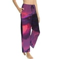 thumbnail image 2 of Daiia Mystical Dragon Under Moon Women's Sleep Pant with Pockets and Drawstring,Pajama Pants-X-Large, 2 of 9