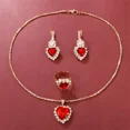 thumbnail image 3 of Kit Reloj 5 Piezas Lujo De Cuarzo Con Diamantes Para Mujer, 3 of 8