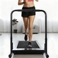 thumbnail image 4 of Walking Pad Handle Bar Only 27" Wide, 39.37" Height, Non-Slip Base, Tool-Free Parallettes Handrail, 4 of 6