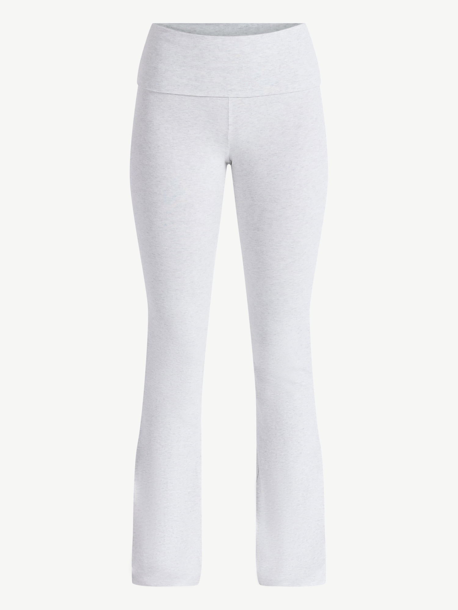 No Boundaries Flare Pants with Foldover Waistband, 32'' Inseam, Women's and Women's Plus XS-XXL