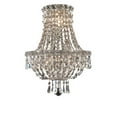 thumbnail image 2 of Tranquil 3 light Gold Wall Sconce Clear Elegant Cut Crystal, 2 of 2