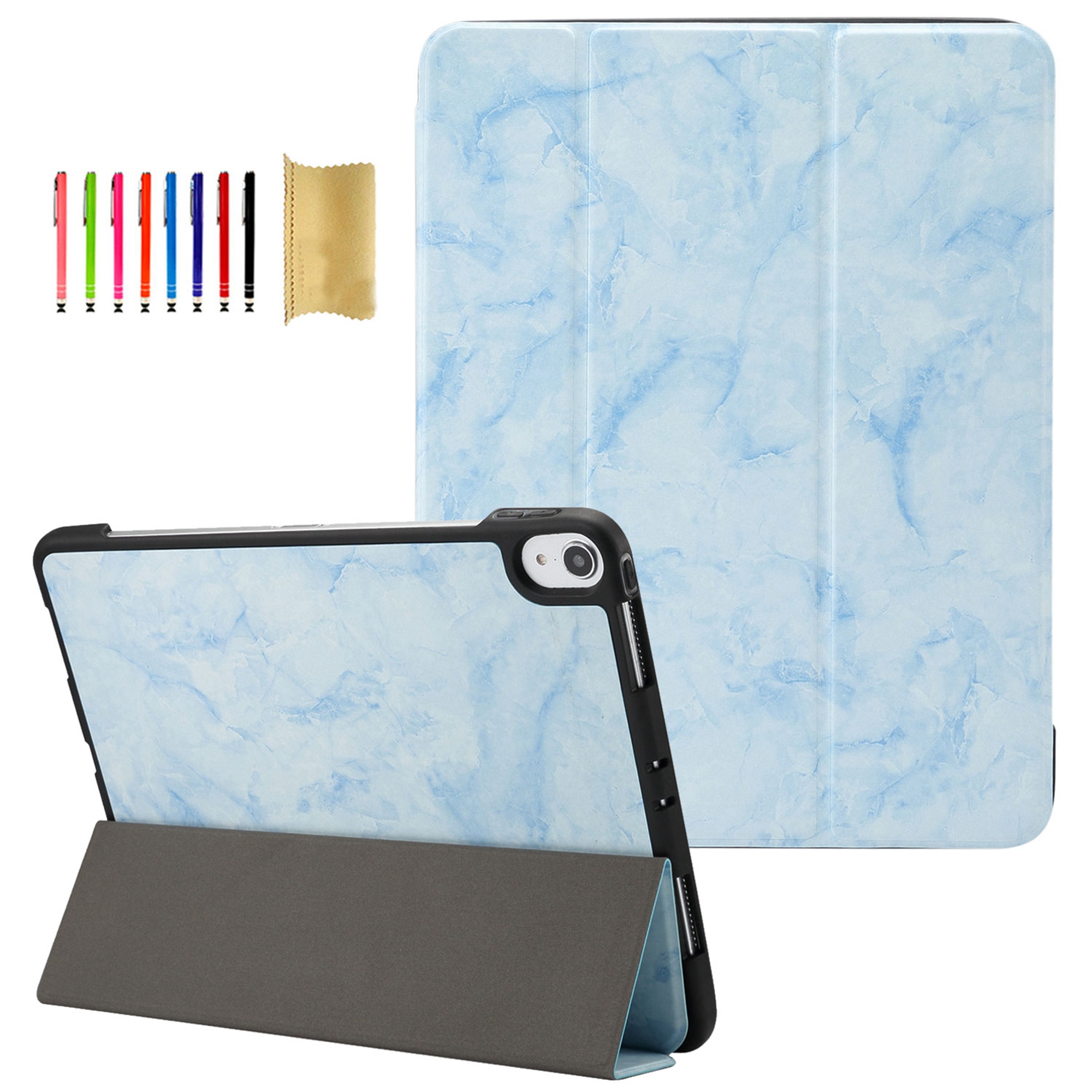 iPad Pro 11 Case, Dteck Slim PU Leather Flip Trifold Stand Case Cover